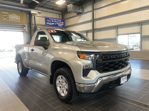 Used 2022 Chevrolet Silverado 1500 W/T w/ WT Value Package AWD/4WD image 1