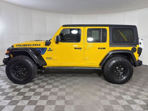 Used 2021 Jeep Wrangler Unlimited Rubicon 4xe w/ Steel Bumper Group AWD/4WD image 2