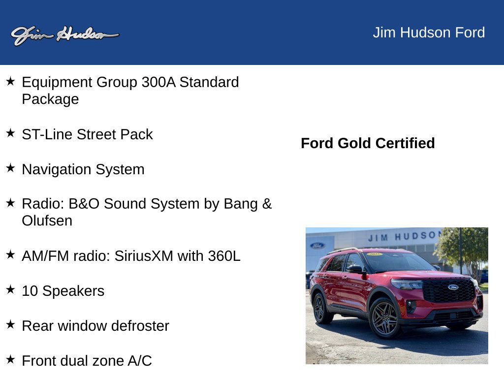 Used 2025 Ford Explorer ST-Line w/ ST-Line Street Pack AWD/4WD image 12