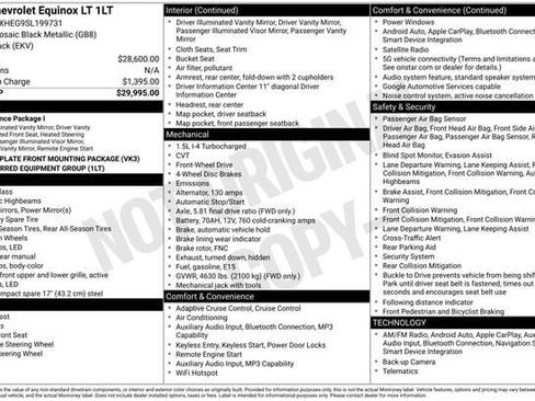 Used 2025 Chevrolet Equinox LT FWD image 2