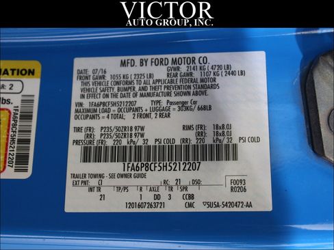 Used 2017 Ford Mustang GT w/ Enhanced Security Package image 28