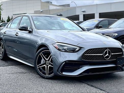 Certified 2023 Mercedes-Benz C 300 4MATIC Sedan w/ AMG Line w/ Night Package image 1