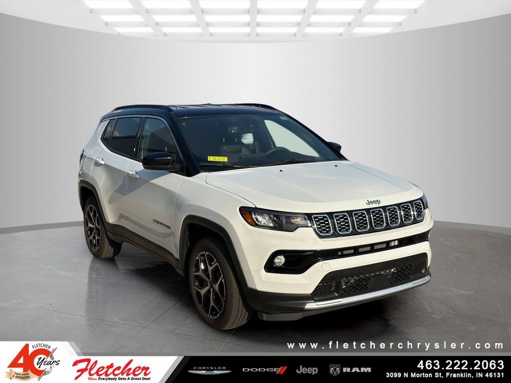 Used 2025 Jeep Compass Limited AWD/4WD image 1