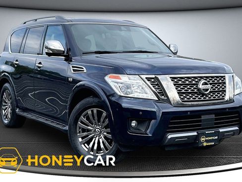 Used 2019 Nissan Armada Platinum w/ Captain's Chairs Package image 1
