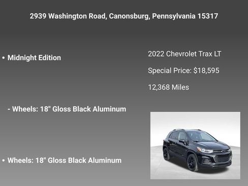 Certified 2022 Chevrolet Trax LT w/ Midnight Edition image 5