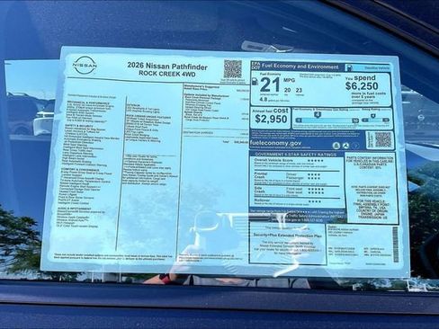 New 2026 Nissan Pathfinder Rock Creek AWD/4WD image 13