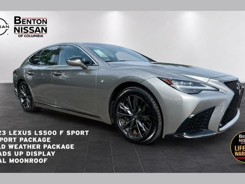 Used 2023 Lexus LS 500 F Sport w/ Cold Weather Package (CK) RWD image 1