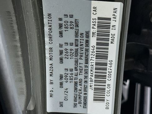Used 2024 MAZDA MAZDA3 s FWD image 12