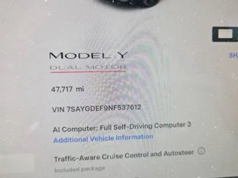 Used 2022 Tesla Model Y Performance AWD/4WD image 4