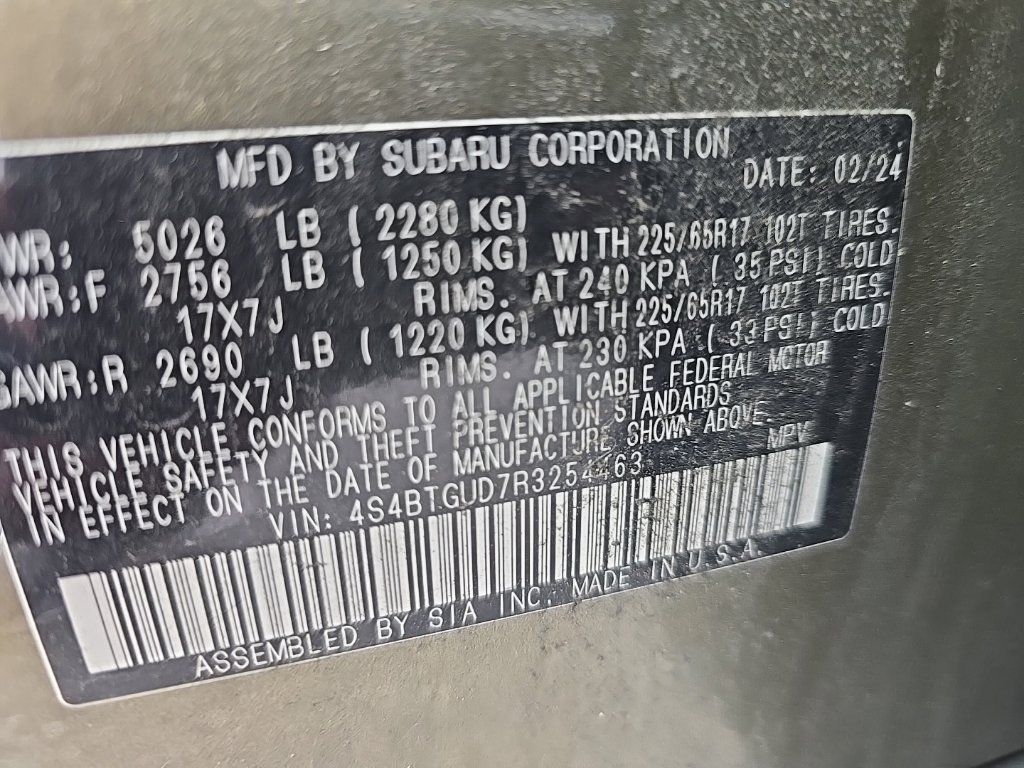 Used 2024 Subaru Outback Wilderness w/ Wilderness Package AWD/4WD image 13
