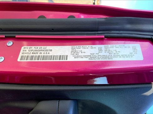 Certified 2024 Jeep Wrangler Sport S image 29