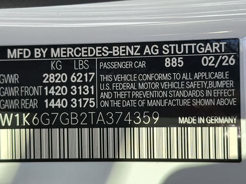New 2026 Mercedes-Benz S 580 4MATIC Sedan image 15