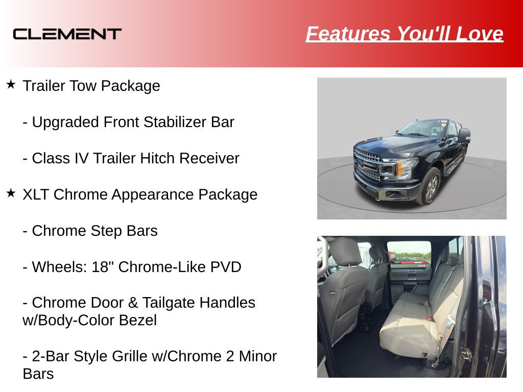 Used 2020 Ford F150 XLT w/ Equipment Group 302A Luxury AWD/4WD image 10