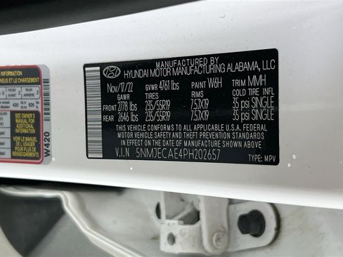 Used 2023 Hyundai Tucson Limited image 33