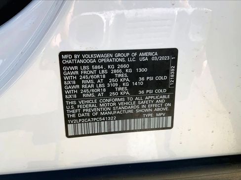 Used 2023 Volkswagen Atlas SE AWD/4WD image 33