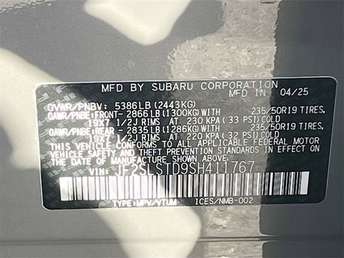 Used 2025 Subaru Forester Touring w/ Touring Package image 34