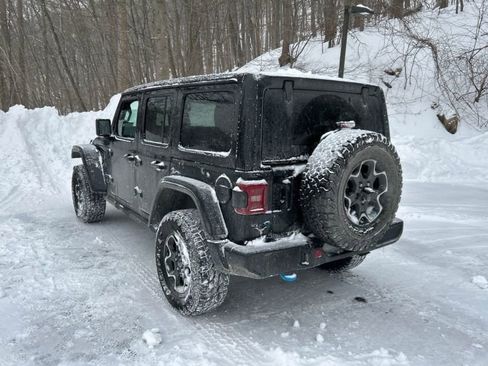 Used 2022 Jeep Wrangler Unlimited Rubicon 4xe w/ Cold Weather Group image 3