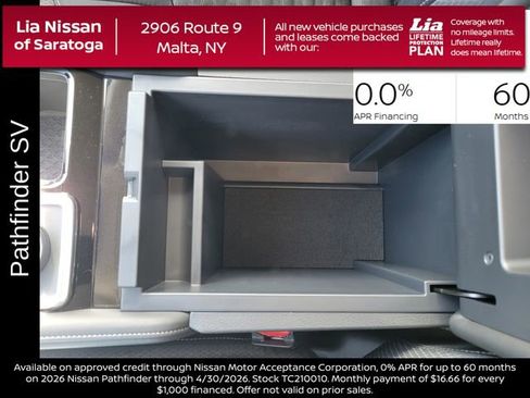 New 2026 Nissan Pathfinder SV AWD/4WD image 26