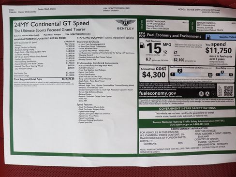 Used 2024 Bentley Continental GT Speed image 28