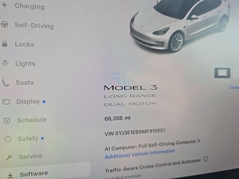 Used 2021 Tesla Model 3 Long Range AWD/4WD image 9