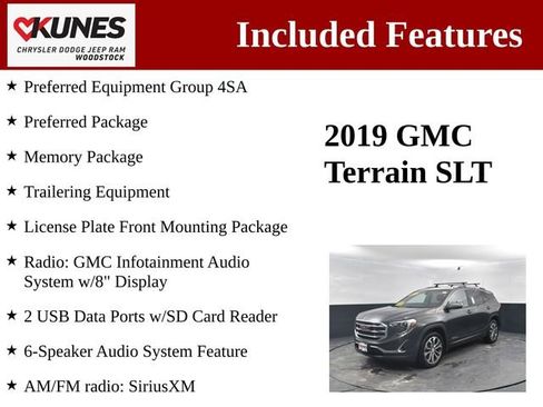Used 2019 GMC Terrain SLT w/ Preferred Package image 3