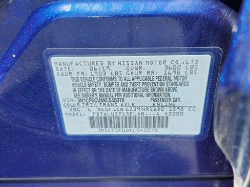 Used 2019 Nissan Kicks SR w/ SR Premium Package FWD image 23