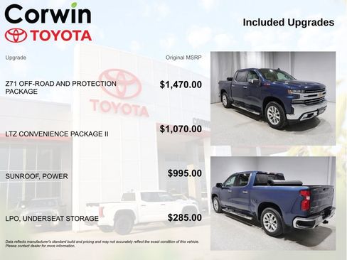 Used 2022 Chevrolet Silverado 1500 LTZ AWD/4WD image 4