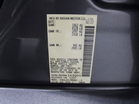 Used 2022 Nissan Altima 2.5 SV w/ SV Premium Package FWD image 41