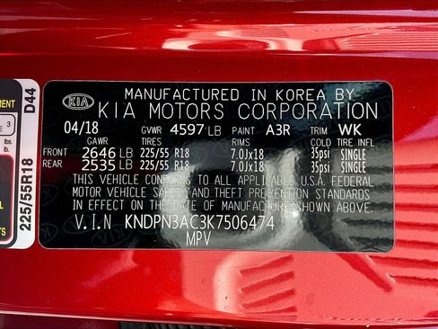 Used 2019 Kia Sportage EX w/ EX Premium Package FWD image 19