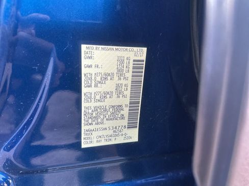 Used 2017 Nissan Titan Platinum Reserve AWD/4WD image 22