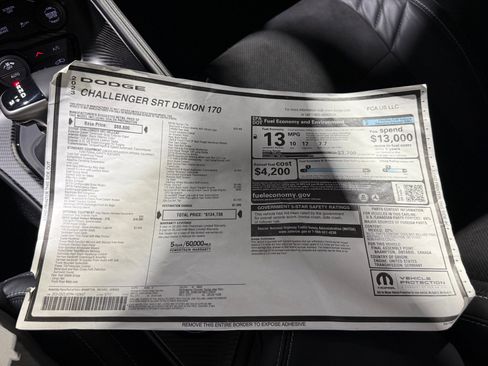 Used 2023 Dodge Challenger SRT Hellcat Redeye image 58
