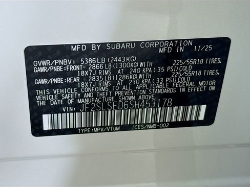 New 2025 Subaru Forester Premium image 32