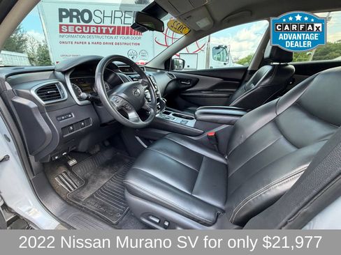 Used 2022 Nissan Murano SV w/ SV Midnight Edition Package AWD/4WD image 13