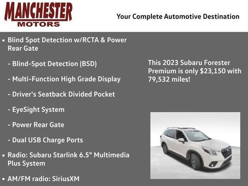 Used 2023 Subaru Forester Premium AWD/4WD image 2