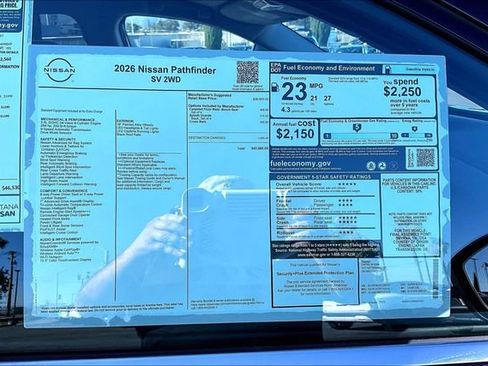 New 2026 Nissan Pathfinder SV FWD image 13