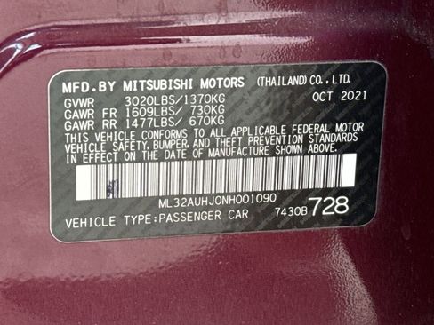 Used 2022 Mitsubishi Mirage ES image 48