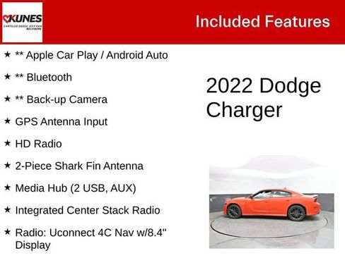 Used 2022 Dodge Charger GT w/ Plus Group AWD/4WD image 3