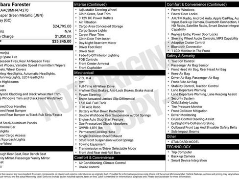 Certified 2021 Subaru Forester AWD/4WD image 34