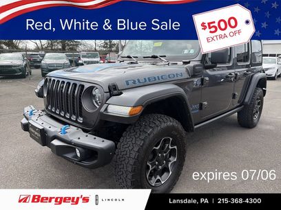 Used 2022 Jeep Wrangler Unlimited Rubicon 4xe w/ Steel Bumper Group