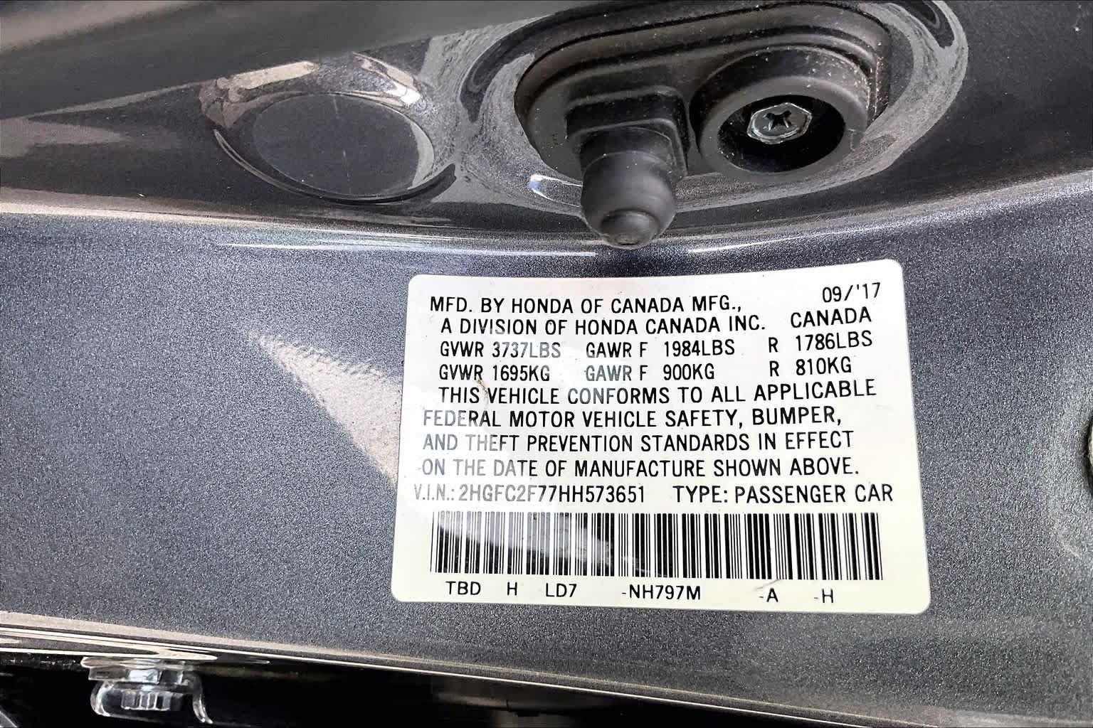 Used 2017 Honda Civic EX image 37