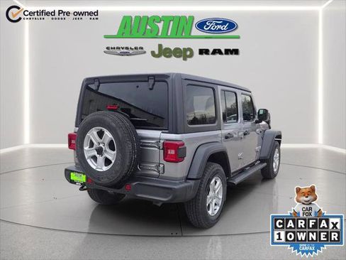 Certified 2018 Jeep Wrangler Unlimited Sport S AWD/4WD image 5