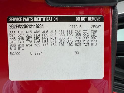 Used 2001 Pontiac Firebird Formula w/ Protection Group RWD image 54