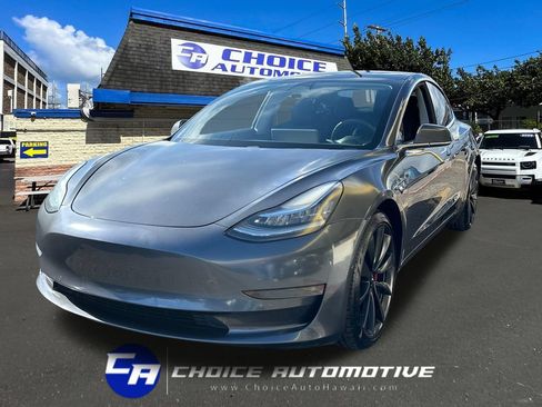 Used 2020 Tesla Model 3 Performance AWD/4WD image 1