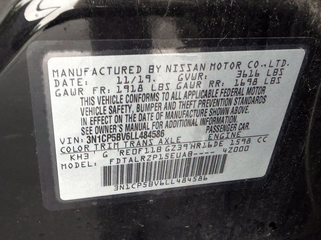 Used 2020 Nissan Kicks S FWD image 20