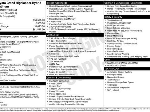 Used 2026 Toyota Grand Highlander AWD Hybrid image 12