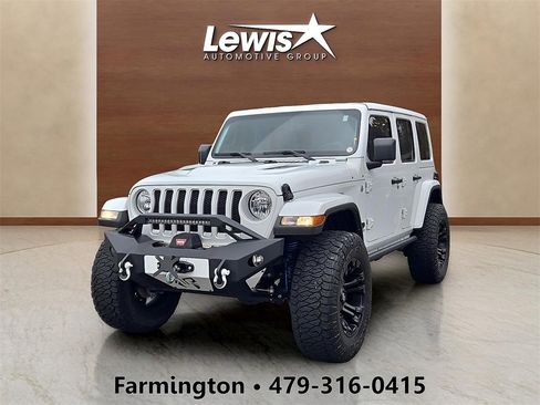 Used 2022 Jeep Wrangler Unlimited Sahara w/ Cold Weather Group image 1