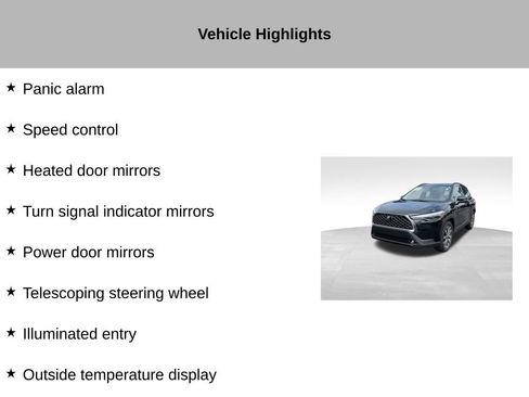 Used 2023 Toyota Corolla Cross XLE w/ Convenience Package FWD image 54