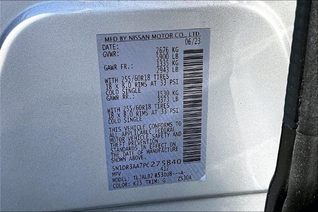 Certified 2023 Nissan Pathfinder S FWD image 18