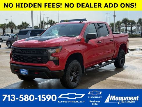 New 2026 Chevrolet Silverado 1500 Custom Trail Boss w/ LPO, Dark Essentials Package image 1