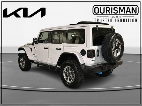 Used 2021 Jeep Wrangler Unlimited Rubicon 4xe w/ Steel Bumper Group AWD/4WD image 3